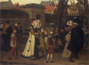 A Medieval Street Scene