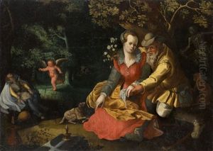 Das Ungleiche Paar by David Vinckboons I