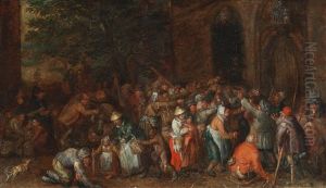 Feeding The Hungry by David Vinckboons I