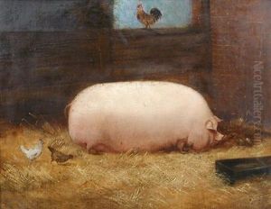 Victoria, A Prize Pig by John Vine