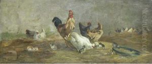 Basse-cour by Jacques Alfred Brielman