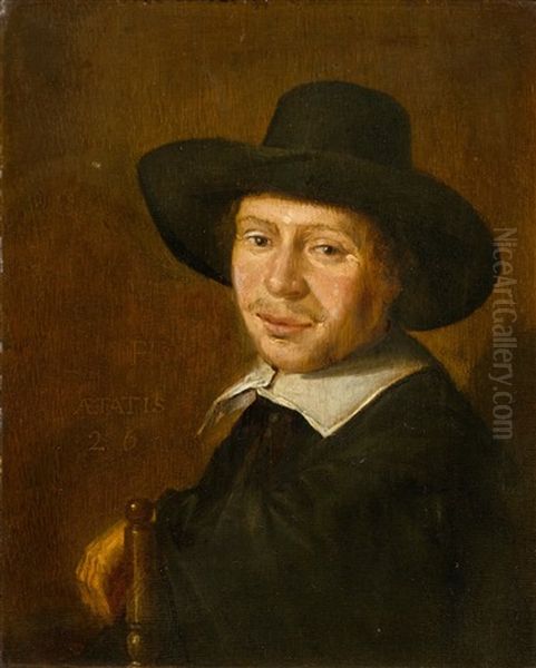 Portrat Von Isaak Laurensz. Van Der Vinne (1625-1665) Im Alter Von 26 Jahren - view 1