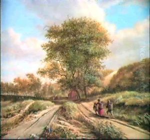 Travellers On A Country Path Travellers On A Country Path