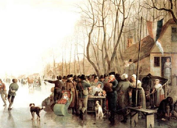 Ice-skating In Holland - view 1