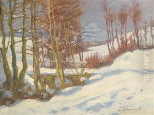 Winterlandschaft by Carl Vinnen