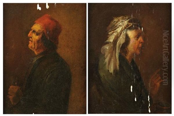Homme Au Verre (+ Femme Au Bol; Pair) - view 1