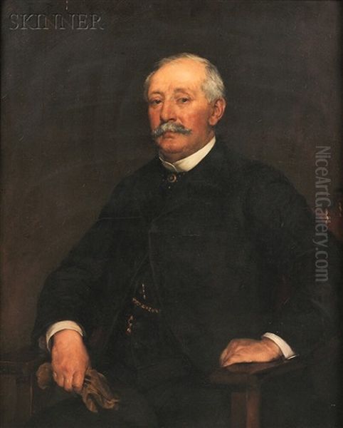 Portrait Of Augustus Flagg - view 1