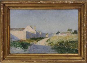 The Road Not Taken, Gien, France by Frederick Porter Vinton