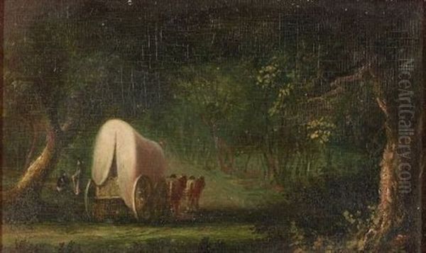 Resting Travelers - view 1