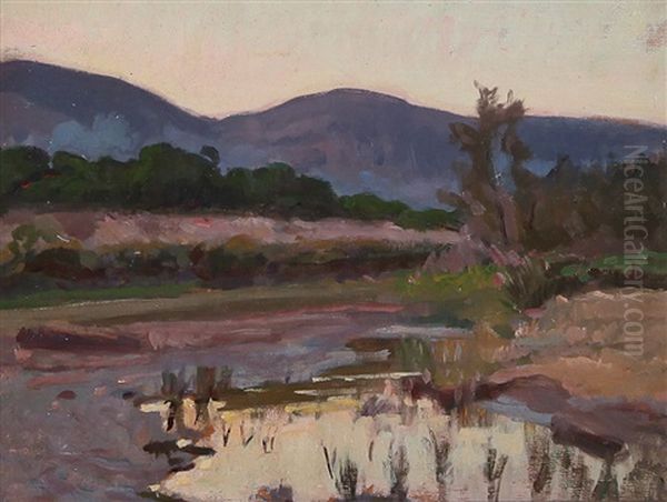 Paesaggio Con Torrente - view 1
