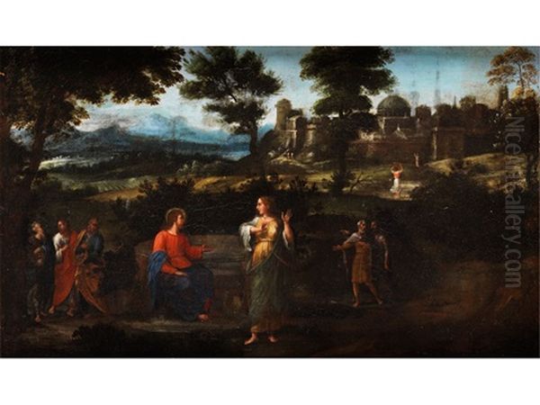 Christus Und Die Samariterin An Der Quelle - view 1