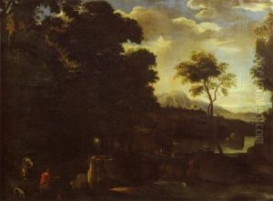 La Vision De Saint Eustache by Giovanni Battista Viola