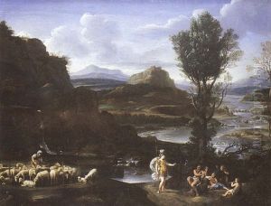 Herminie Chez Les Bergers by Giovanni Battista Viola
