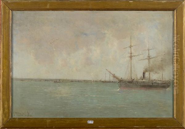 L"aviso Le Renaud A L"entree D"un Port - view 1