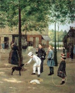 A Tasty Treat by Auguste Constantin Viollier