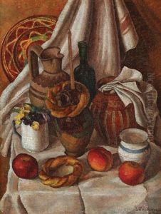 Natura Statica Traditionala by Leon Viorescu