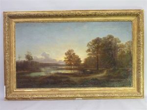 L'etang Au Crepuscule