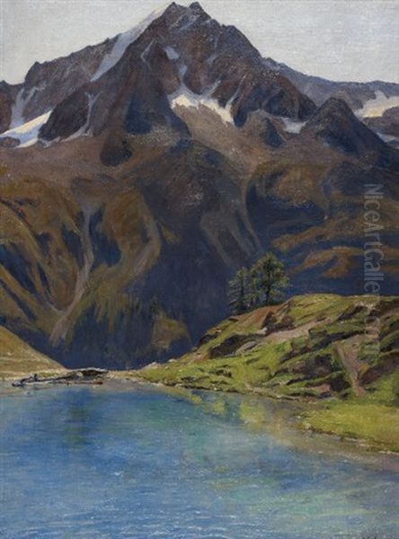 Lac Bleu Et Dent De Perroc Valais - view 1