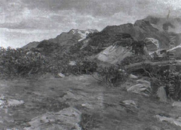 Walliser Gebirgslandschaft - view 1