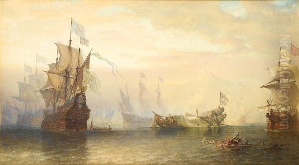 Naval Action In The Longhistory Of Warfare Between Spain And The Netherlands - view 1