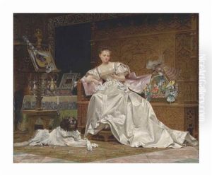 The Letter And The Locket by Paul Alphonse Viry