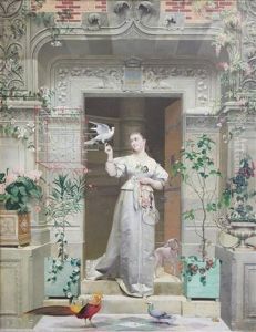 The Doves by Paul Alphonse Viry