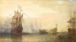 An Early 17th Century Naval Action by Sir Oswald Walter Brierly