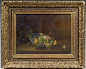Assiette De Fruits by Adolfo Ferraguti Visconti