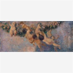 Xi Estudo Para Decoracao Do Baile Municipal Do Rio De Janeiro, 1911 by Eliseu Visconti