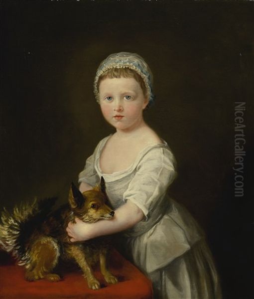 Portrait Of Maria, Later Marchioness Of Hereford, When A Child - view 1