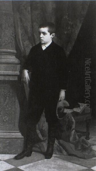 Ganzfiguriges Portrat Von Kronprinz Rudolf - view 1