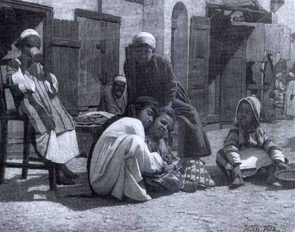 Arab Market Boys - view 1