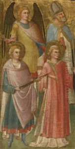 Four Saints by Francesco D'Antonio Da Viterbo