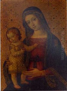 Madonna And Child by Francesco D'Antonio Da Viterbo