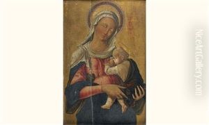 Madone Et L'enfant Allaitant