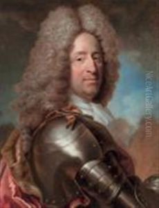 Portrait Du Prince Electeur De Baviere Maximilien-emmanuel by Joseph Vivien