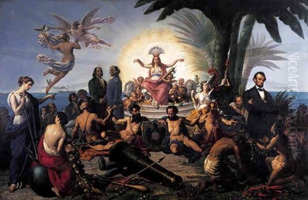 Allegory Of America - view 1