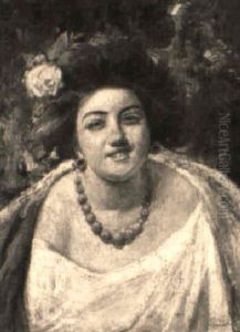 Ritratto Di Una Popolana Succivese by Tommaso De Vivo