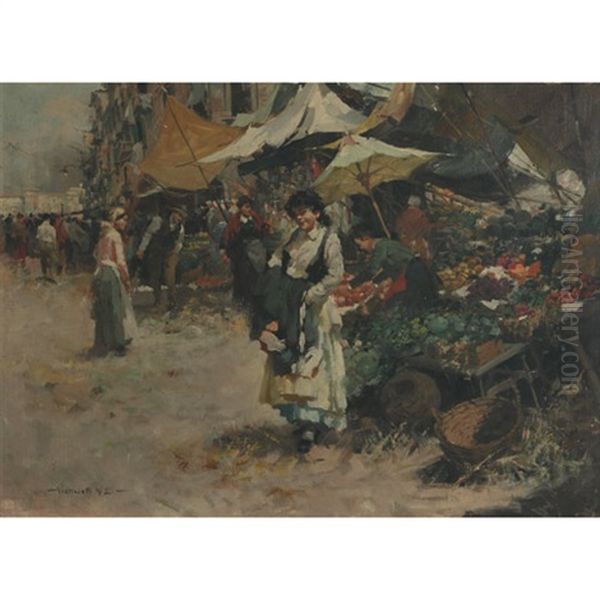 Market Scene - view 1