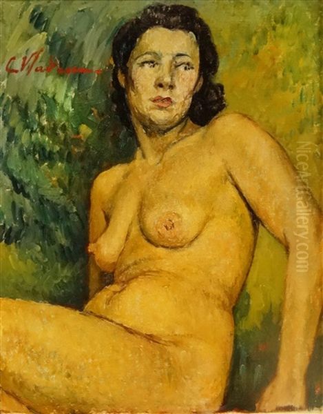 Nude Sitting - view 1