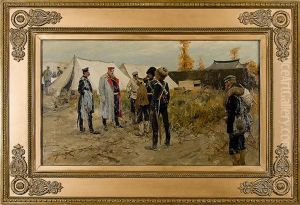 Scene From The Russo-japanese War by Ivan Alexeievitch Vladimirov