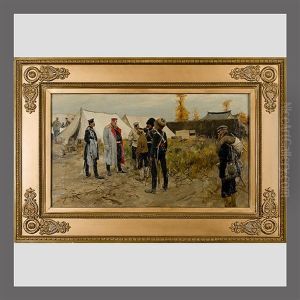 Scene From The Russo-japanese War by Ivan Alexeievitch Vladimirov