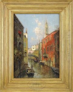 Venice Waterway by Nicholas Briganti