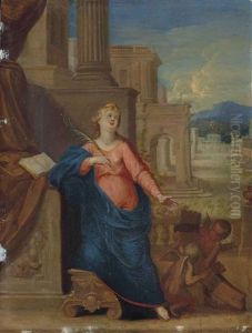 Sainte Catherine D'alexandrie by Nicolas Vleughels