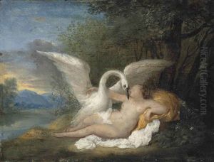Leda And The Swan by Nicolas Vleughels