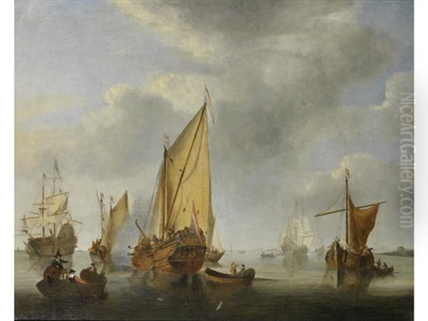 Shipping In A Calm Sea - view 1