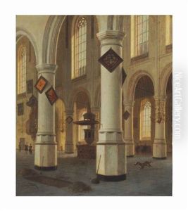 Interior Of The Oude Kerk, Delft