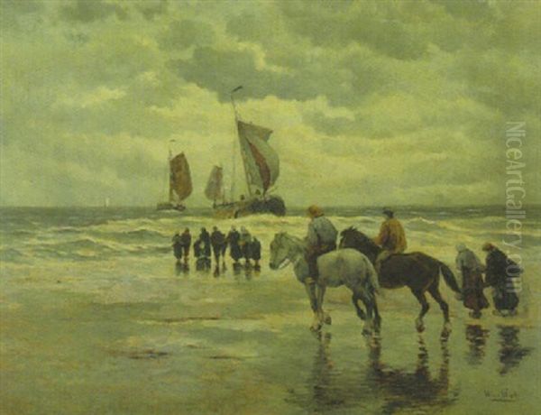 Ankunft Der Fischerboote - view 1