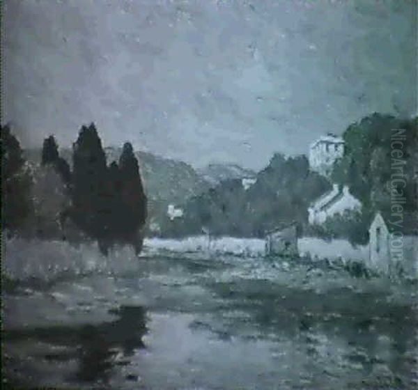 Flusslandschaft - view 1