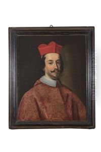 Portrait Of Cardinal Federico Ii Borromeo, Half-length, Seated